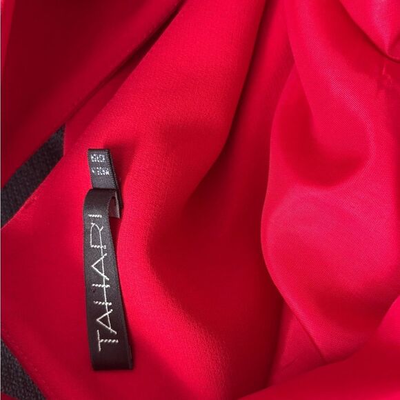 Tahari Vibrant Red Maxi Dress - Picture 5 of 7
